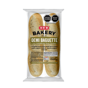 Media Baguette de Finas Hierbas HEB BAKERY