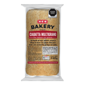 HEB Bakery Ciabatta Multigrano 240 g