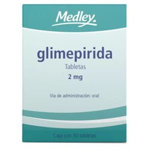 Glimepirida Sanof 2mg Tab 30 1 Pz