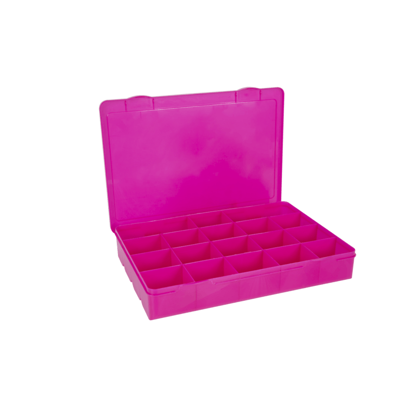 Caja Organizadora De 11 Lts Ecoline Fiusha