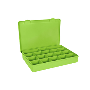 Caja Con 18 Divisiones Prodeplast Eco Line Verde 1 Pz