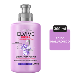 Loreal Elvive Hidra Hialurónico Crema para Peinar 300 ml