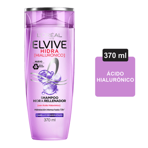 Loreal Elvive Hidra Hialurónico Shampoo 370 ml