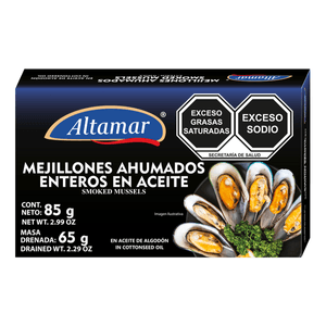 Mejillones Ahumados 85g. 85 g