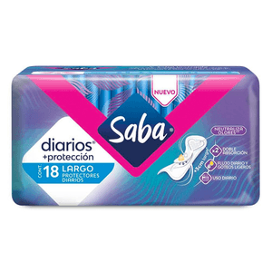 Protectores Diarios Mas Protección Regulares 18 Pz