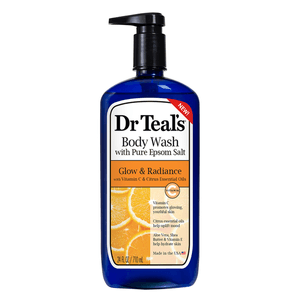 Dr. Teals Gel de Baño con Sal de Epsom Glow & Radiance 710 ml