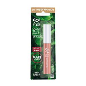 Zan Zusi Labial Mate Rojo Rojo 1.6 g