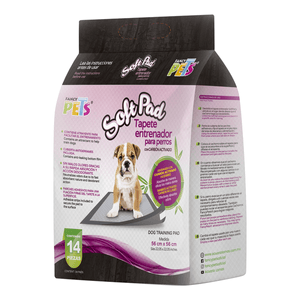 Tapete Entrenador para Perros Fancy Pets Soft Pad Carbón Activado 14 Pz Kit Dental Advanced Oral Care Original