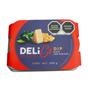 Delico Dip de Elote con Poblano 220 g