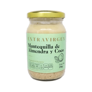 Mantequilla de Almendra y Coco 230 g Mantequilla de Almendra Y Coco  230 Gr