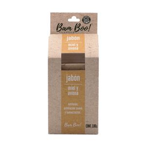 Bamboo Jabon de Avena Y Miel 100 g