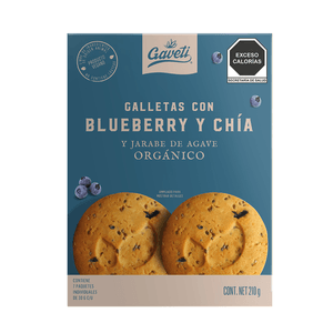 Galletas con Blueberry, Chía Y Jarabe de Agave O 210 Gr