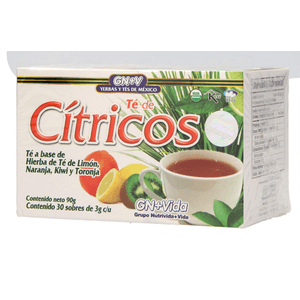 Té Gn+Vida Sabor Cítricos 30 Pz