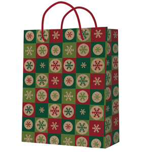 Bolsa Mediana Kraft Navidad 1 Pz