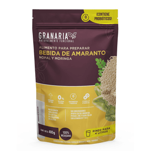 Bebida de Amaranto, Nopal y Moringa 480 g Bebida de Amaranto, Nopal Y Moringa  480 Gr