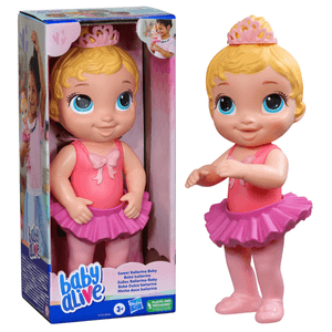 Baby Alive - Muñeca Bebé Dulce Bailarina, Rosado 1 Pz