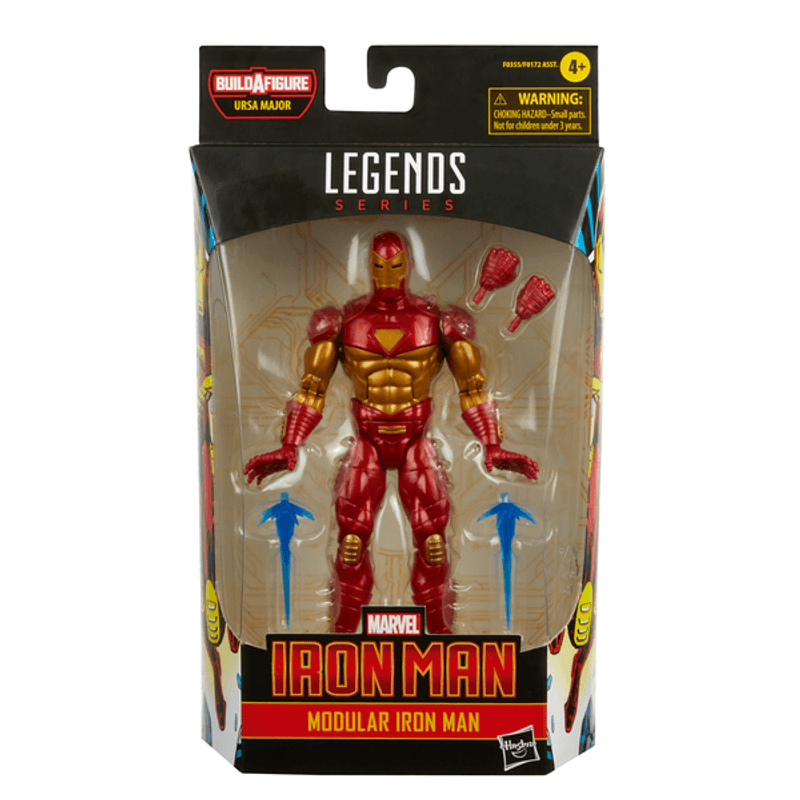 Figura De Acción Hasbro Marvel Legends Series Modular Iron Man 1 Pz - Mi  Tienda del Ahorro