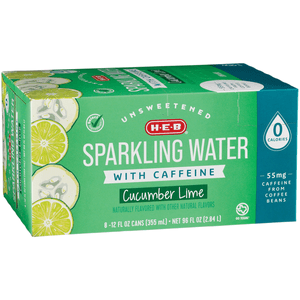 Sparkling Water Cafeina Pepino 8 Pack 355ml 1 Pz