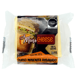 Queso Meno Cheese Menonita Rebanado 300 Gr