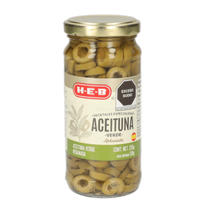 HEB Aceituna Verde Rebanada 235 g