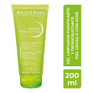 Bioderma Sébium Gel Limpiador Facial 200 ml