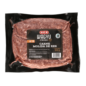 HEB Wagyu Cross Carne Molida de Res 500 g