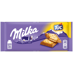 Milka Tuc Barra de Chocolate con Galleta Salada 1 pz