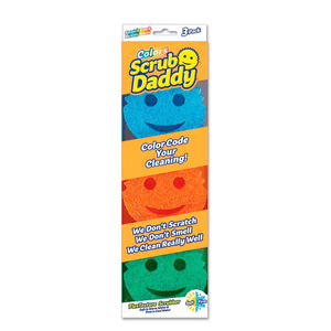 Esponja Scrub Daddy Colors 3 Pz