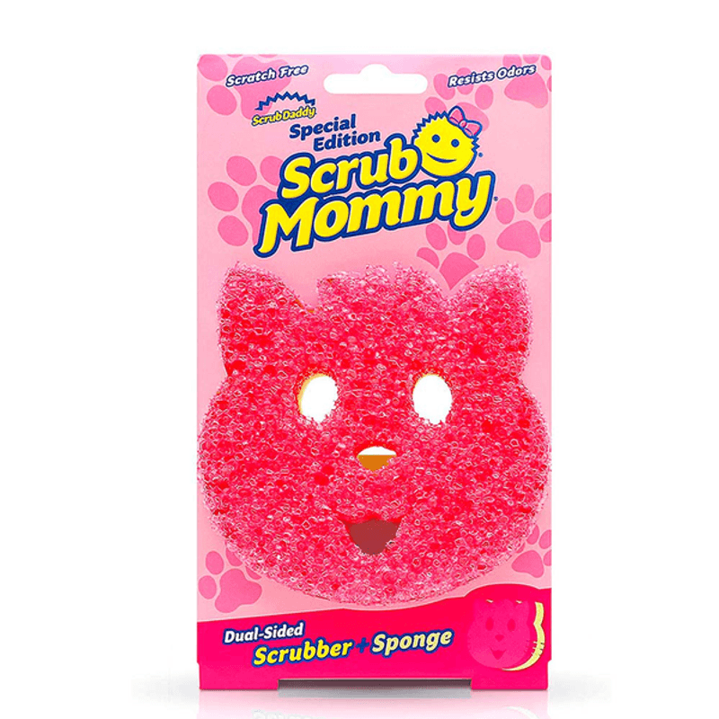 Esponja Scrub Mommy Cat Doble Cara 1 Pz - H-E-B México