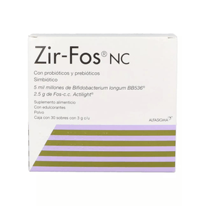 Zir-Fos Nc 30 Sobres 3g Sup Alim Polvo 1 Pz