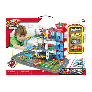 82 Pcs Parking Garage Play Set 1 Pz