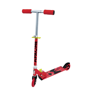 Apache Scooter Plegable 100 mm Rojo 1 pz