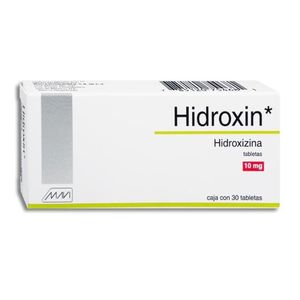 Hidroxin 10mg 30 Tab Hidroxizina Gen 30 Pz