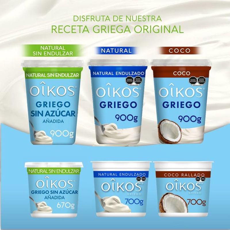 Danone Yogurt Natural sin Azúcar 900 g - H-E-B México