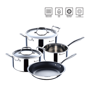 Bateria 6pc Inox Ind Triply Sg 1 Pz