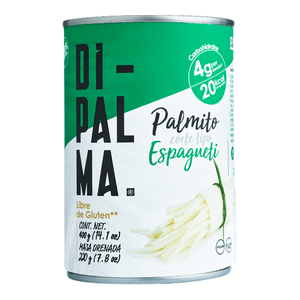 Dipalma Corazón de Palmito Corte Tipo Espagueti 400 Gr