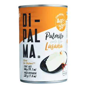 Dipalma Corazón de Palmito Corte Tipo Lasaña 400 Gr