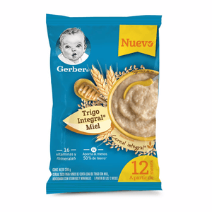 Gerber Cereal Para Bebés Trigo Miel 200 g