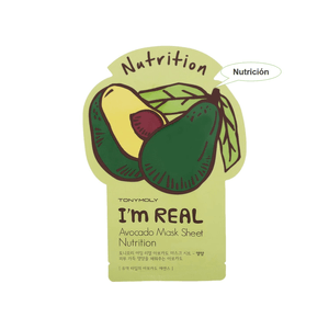 Tony Moly Mascarilla Nutrition I'M Avocado 21 g