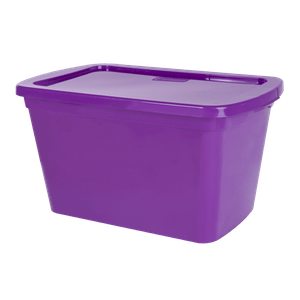 Caja Organizadora Prodeplast Eco Line 15 L Morado 1 Pz