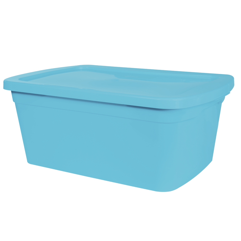 Caja Organizadora Prodeplast Eco Line 23 L Azul 1 Pz - H-E-B México