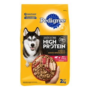 Pedigree Alimento Seco para Perros Pedigree High Protein Adulto 2 kg