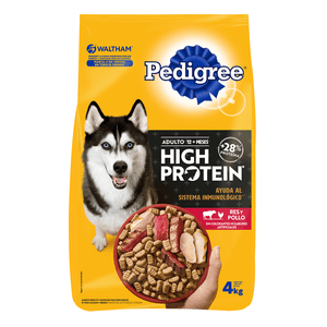 Pedigree Alimento Seco para Perros Pedigree High Protein 4 kg Premios para Perros Palitos Dental 5 Pz