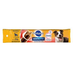 Pedigree Botana para Perros Dentastix 23.6 g Premios para Perros Hueso Pollo y Vegetales