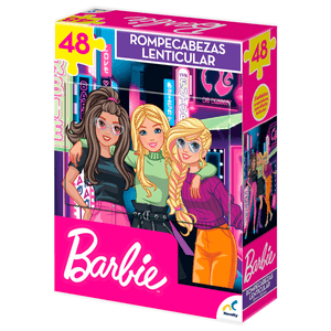 Rompecabezas Lenticular Barbie 48 Pz