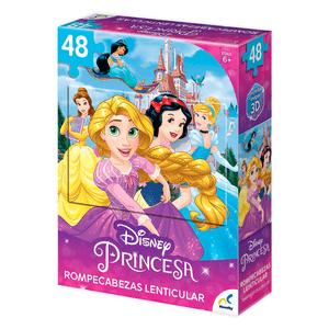 Rompecabezas Lenticular Disney Princesas 48 Pz