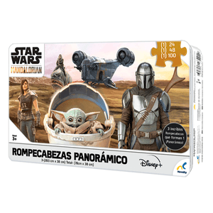 Rompecabezas Rc Panoramico 3 en 1 Star Wars The Ma 1 Pz