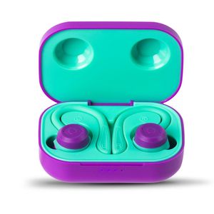 STF Audífonos Inalámbricos Earbuds True Wireless Dash Derportivo Morado 1 pz