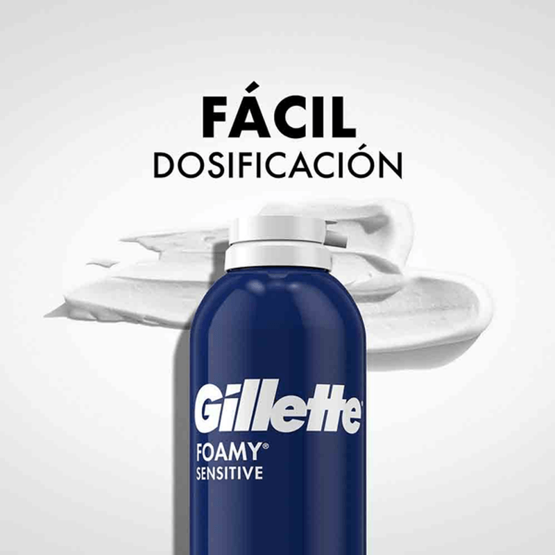 Espuma de Afeitar Foamy Sensitive, 322 ml, Productos