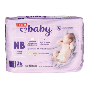 HEB Baby Pañales Etapa Recien Nacido a 4.5 kg 36 pz